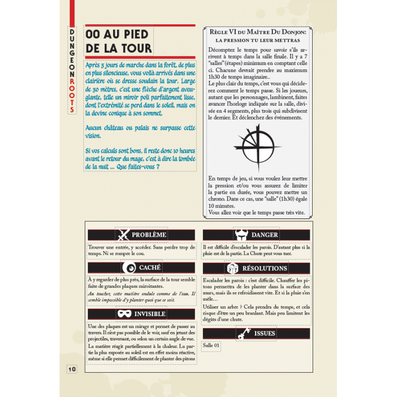 Dungeon Roots 1981: Le sorcier de la tour d'Abyme